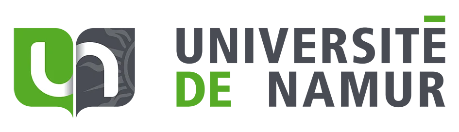 Logo de l'université de Namur au format horizontal.