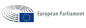 Logo du parlement Européen.